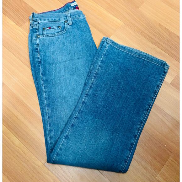 Tommy Hilfiger Low Rise Flare Leg Slim Fit Women’s Jeans Stretch Size 8 NWT - Picture 4 of 14